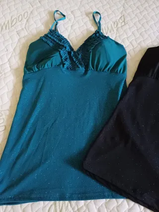 Set 2 canotte eleganti tg S