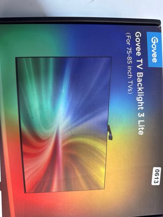 Govee TV Backlight 3 Lite with Camera Fisheye Corr