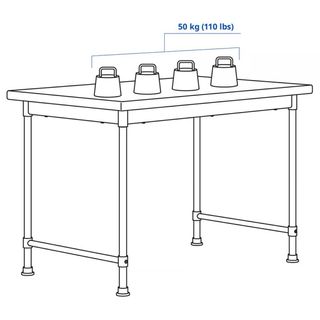 Mesa escritorio Kullaberg Ikea