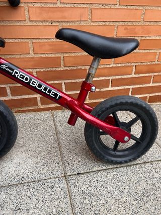 Bici de aprendizaje Chicco Red Bullet