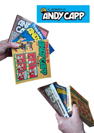 ​Lotto 3 Fumetti: Il mitico Andy Capp (Reg Smythe)