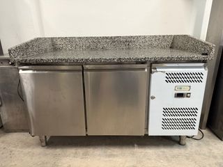 Mesa Fría Inox Tapa Granito