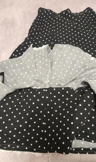 Falda flamenca lunares T M/L