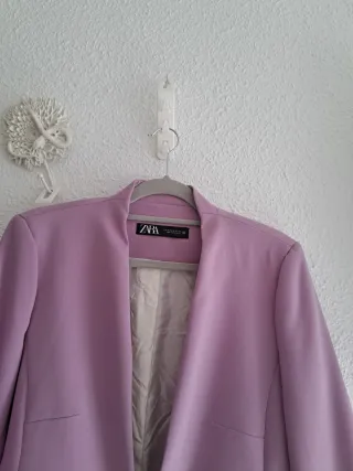 Americana Zara Morada Talla M