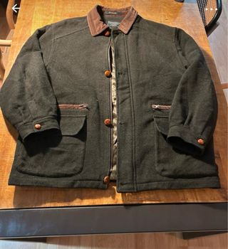 Abrigo Panan Lana Cashmere Negro