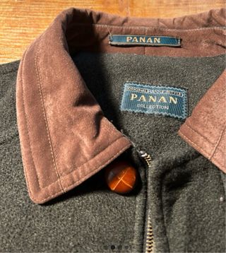 Abrigo Panan Lana Cashmere Negro
