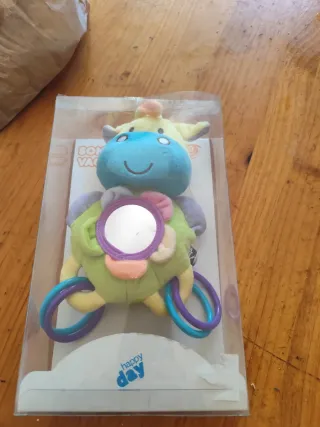 Peluche jirafa Happy Day con espejo