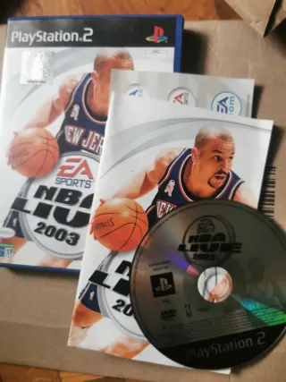 PS2 NBA Live 2003 EA Sports Juego Deporte