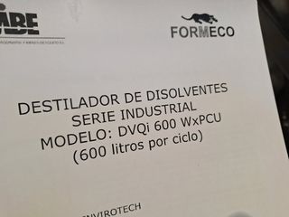 Evaporador Destilador Industrial DVQi