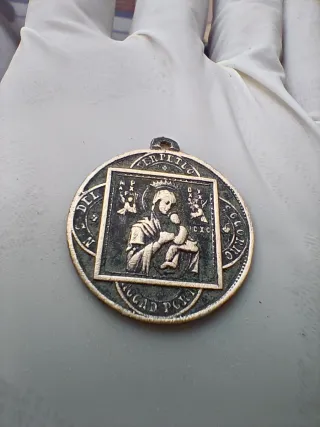 Medalla religiosa S. Alfonso de Ligorio Siglo XIX