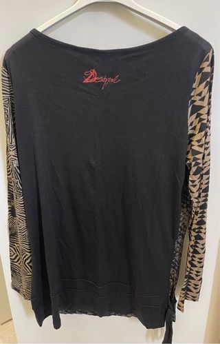 Maglia Desigual fantasia cotone XL