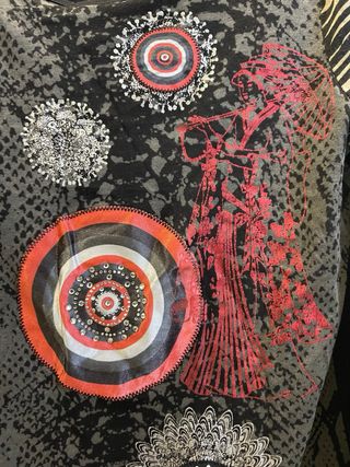 Maglia Desigual fantasia cotone XL