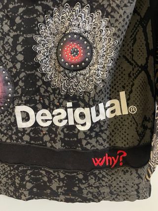 Maglia Desigual fantasia cotone XL