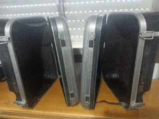 Maletas Laterales Porali BMW R100S Plata