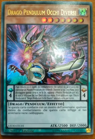 Drago Pendulum Occhi Diversi LEDD-ITC01
