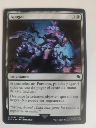 Carta Magic The Gathering Apagar FFXIV