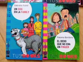 Lote seis libros bilingües tus books
