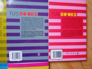 Lote seis libros bilingües tus books