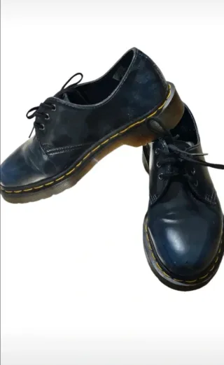 Dr. Martens Scarpe Blu con Lacci