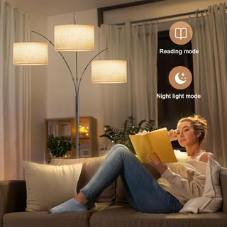 Lampada ad arco 36W 3000lm soggiorno LE023