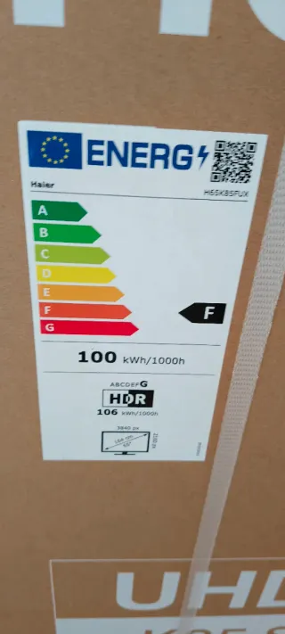 Haier 65 UHD 4K Google TV K85 Series