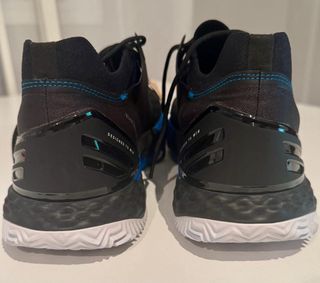 Zapatillas pádel Kuikma Pro negras y azules