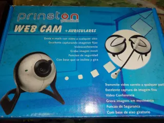 Princeton Webcam + Auriculares