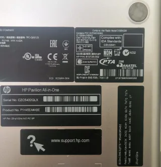 HP Pavilion 23 All-in-One Intel i3