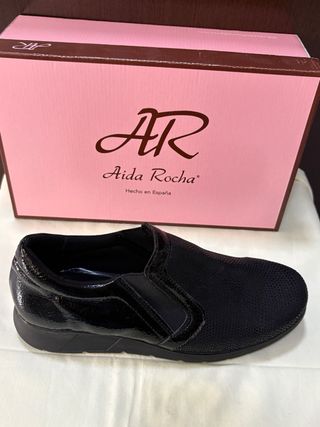 Zapatos de mujer Aida Rocha negros