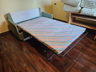 Divano letto tessuto