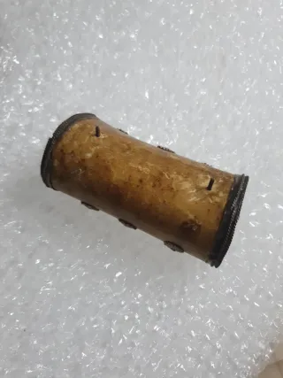 Joyero antiguo hueso 9cm