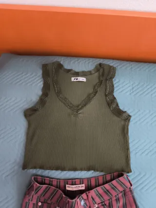 Conjunto camiseta y Pantalón Rayas