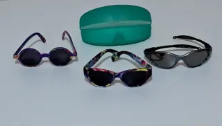 Gafas de esquí para niño con funda