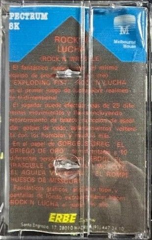 Rock'n Lucha - ZX Spectrum 48K