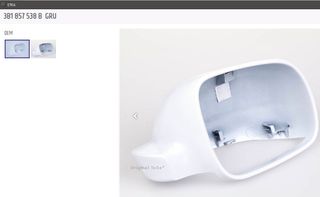 Tapa Retrovisor VW Bora 3B1857538B GRU