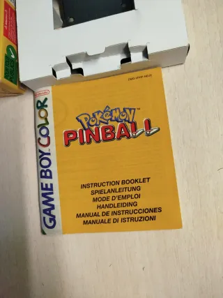 Pokemon Pinball Game Boy Color Nintendo