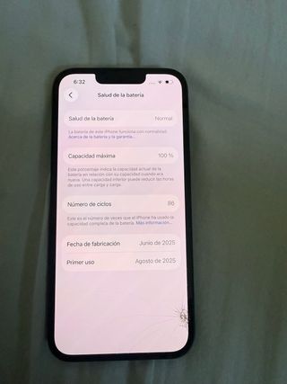 iPhone 16 e 128GB Negro