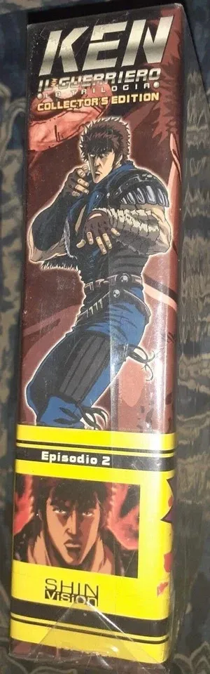 1 Box anime Hokuto no Ken il guerriero la trilogia