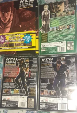 1 Box anime Hokuto no Ken il guerriero la trilogia