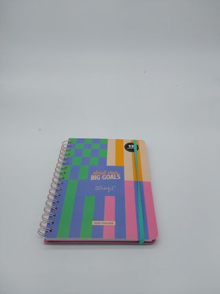 Mr.Wonderful - Agenda Basic 2024-25 Semanal - Small steps, big goals - Agenda Escolar con Organización Semanal - 4 Hojas de Pega