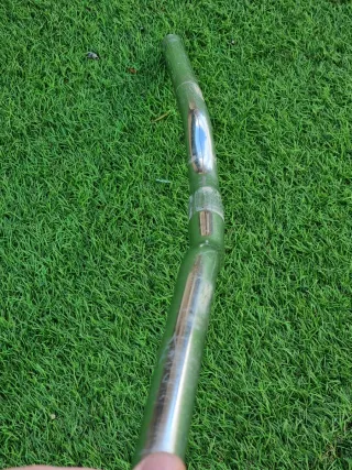 Manillar doble altura cromado