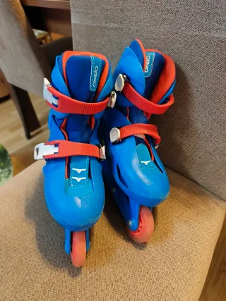 Patines en línea Oxelo para niños con protecciones