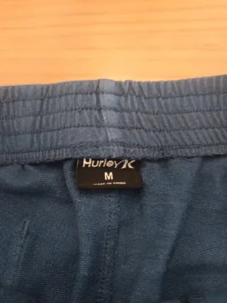 Pantalón corto Hurley tie-dye azul y blanco niño