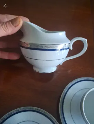 Richard Ginori Set 2 Tazzine + Lattiera