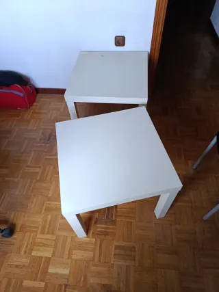 Mesitas de centro blancas 2