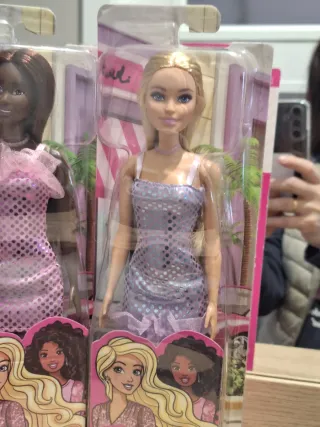 Lote 2 Barbies Vestido Fiesta