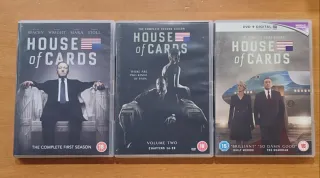 Pack DVD House of Cards - Temporadas 1-3