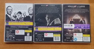 Pack DVD House of Cards - Temporadas 1-3