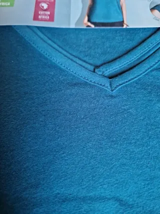 Camisetas Esmara verde tirantes talla M.