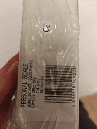 Báscula de baño electrónica Hanson Pace